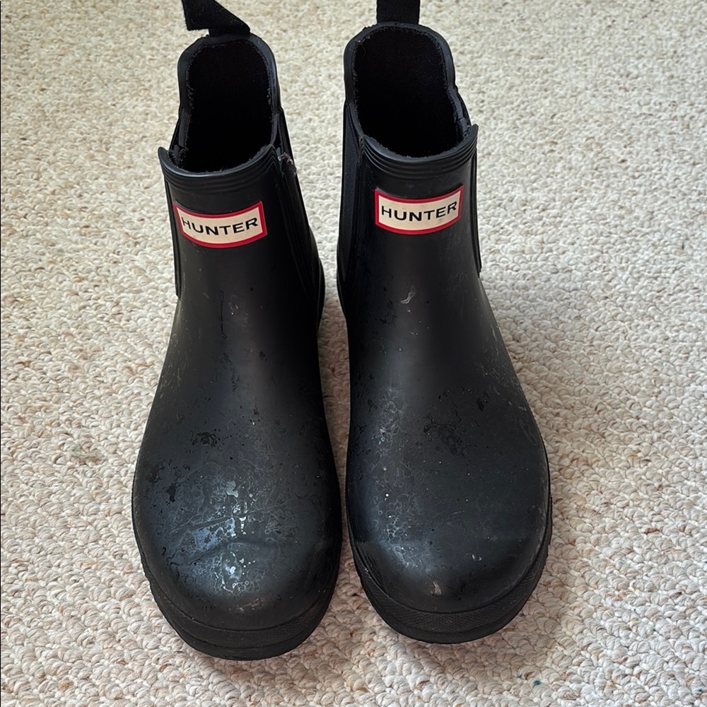Hunter Black Boots